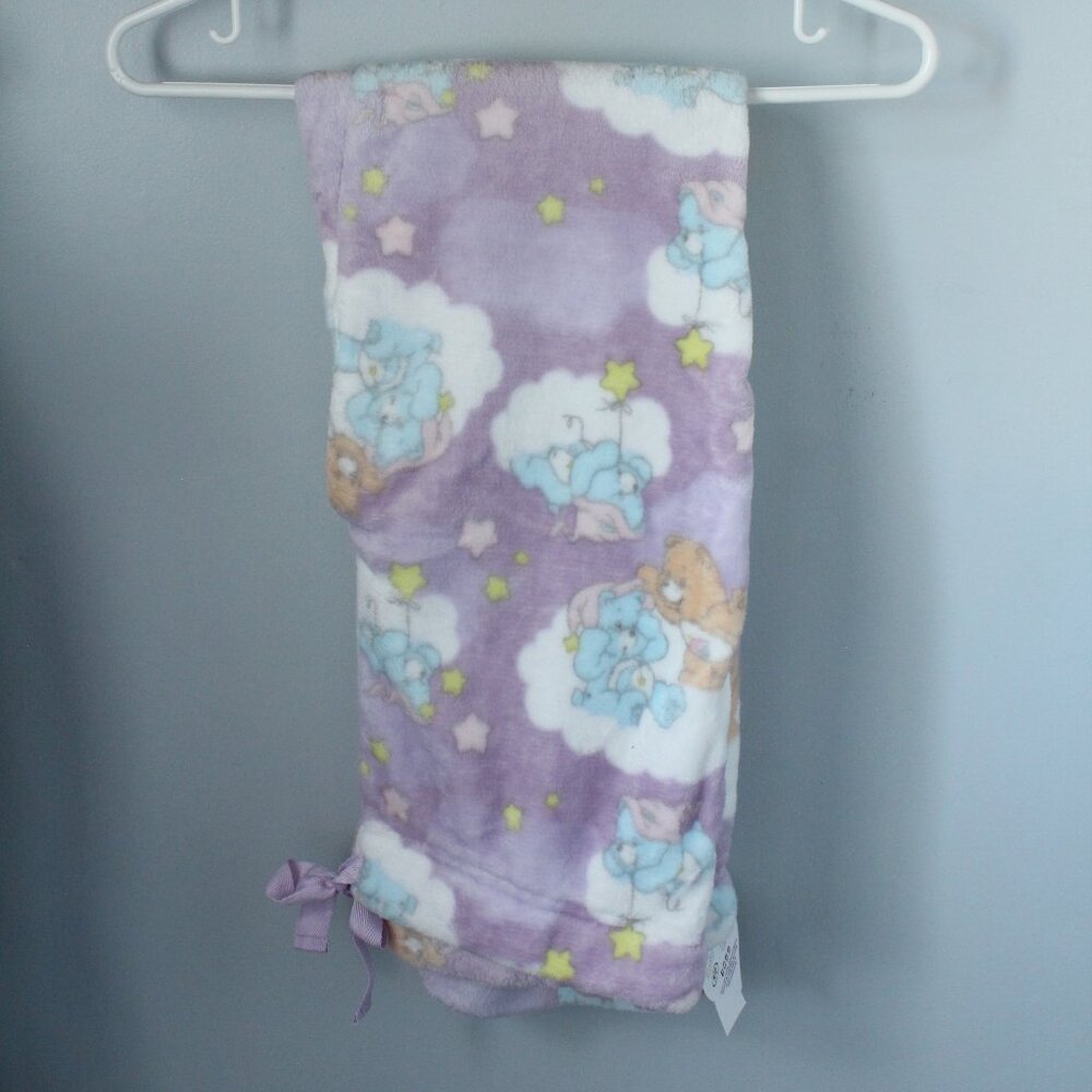Care Bears Pajama Pant Fleece Size M Elastic Waist